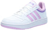 adidas Kids Hoops 3.0 Low Top Basketball Sneaker White/Bliss Lilac/Violet Fusion 6.5 US Unisex Toddler by EasyOptionXY