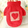 Bowknot Dog Clothes Cat Costume Hollow Knit Dog Sweater by My Store