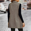 🖤 Women’s Sleeveless Blazer Vest – Trendy Business Casual by FitiqueFit