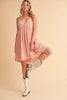 Ruched Plunge Mini Cami Summer Dress For Women –Sexy, Flattering & Perfect for Special Occasions by Stevvex