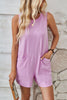 Lovelet Round Neck Sleeveless Romper