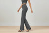 Business-Casual High-Waisted Stretch Trousers for Women by FitiqueFit