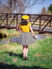 Sunny Side Up Skater Skirt by Retrolicious