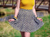 Sunny Side Up Skater Skirt by Retrolicious