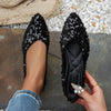 Women’s Pointed-Toe Flat Casual Shoes – Stylish Everyday Sneakers by FitiqueFit
