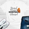 Stressed Blessed & Basketball Obsessed Graphic Tee by Anchored Grace Boutique