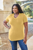 Basic Bae Bamboo Full Size V-Neck Short Sleeve T-Shirt by Simply Love