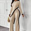Women’s Asymmetrical Top and Pants Set by FitiqueFit