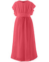 Girls Performance Piano Competition Birthday Chiffon Princess Dress