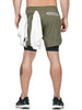 Men's Plus Size Drawstring Shorts