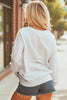 Blue Vintage Washed GAME DAY Graphic Baggy Sweatshirt by Wild and Free Boutique