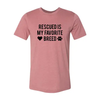 Rescued Is My Favorite Place T-Shirt by Furr Baby Gifts