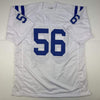 Autographed/Signed Quenton Nelson Indianapolis White Football Jersey JSA COA
