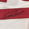 Framed Autographed/Signed Dominique Wilkins 35x39 Atlanta White Basketball Jersey JSA COA