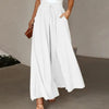 Women's High Waist Wide Leg Pants by FitiqueFit