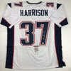 Autographed/Signed Rodney Harrison New England White Football Jersey JSA COA