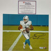 Autographed/Signed Tua Tagovailoa Miami Dolphins 8x10 Football Photo Fanatics COA