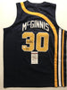 Autographed/Signed George McGinnis HOF 17  Indiana Blue Basketball Jersey JSA COA