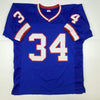 Autographed/Signed Thurman Thomas Buffalo Blue Football Jersey JSA COA