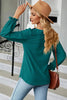 🌸 Round Neck Flounce Sleeve T-Shirt by FitiqueFit
