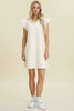 Double Take Full Size Ruffled V-Neck Cap Sleeve Dress – Ruffled V-Neck Dress, Cap Sleeve Dress, Elegant Ruffled Dress, Flattering V-Neck Dress, Stylish Full-Size Dress, Comfortable Ruffle Dress, Chic Cap Sleeve Dress by Stevvex