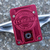 Independent Forged Hollow BTG Summit Silver Ano Red Skateboard Trucks