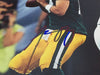 Autographed/Signed Aaron Rodgers Blue Ink Green Bay Packers 11x14 Hips Photo with COA