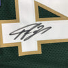 Framed Autographed/Signed Giannis Antetokounmpo 35x39 Milwaukee Green Basketball Jersey PSA/DNA COA