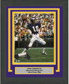 Framed Autographed/Signed Fran Tarkenton HOF 86 Minnesota Vikings 16x20 Football Photo Fanatics COA