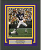 Framed Autographed/Signed Fran Tarkenton HOF 86 Minnesota Vikings 16x20 Football Photo Fanatics COA
