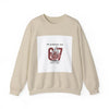Weird Cupid Graphic Sweatshirt | quirky heart shirt, chaotic love design by Tristan’s Treehouse