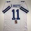 Autographed/Signed Danny White Dallas White Football Jersey JSA COA by Hall of Fame Sports Memorabilia