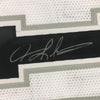 Framed Autographed/Signed Dennis Rodman 35x39 San Antonio White Basketball Jersey PSA/DNA COA