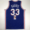 Autographed/Signed Tobias Harris Philadelphia Blue Basketball Jersey JSA COA
