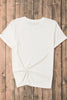 Sequin Cherry Round Neck Short Sleeve T-Shirt by Simply Love