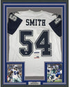 Framed Autographed/Signed Jaylon Smith 35x39 Dallas Color Rush Football Jersey PSA/DNA COA