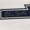 Framed Autographed/Signed Hope Solo 35x39 White Soccer Team USA World Cup Jersey JSA COA