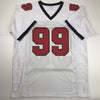 Autographed/Signed Warren Sapp Tampa Bay White Football Jersey PSA/DNA COA