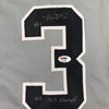 Framed Autographed/Signed Harold Baines 05 WS Champs 35x39 Chicago Grey Baseball Jersey PSA/DNA COA