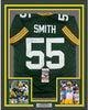 Framed Autographed/Signed Za'Darius Smith 35x39 Green Bay Green Football Jersey JSA COA