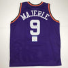 Autographed/Signed Dan Majerle Phoenix Purple Basketball Jersey Beckett BA COA