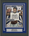 Framed Autographed/Signed Ezekiel Elliott Dallas Cowboys Star Football Magazine JSA COA