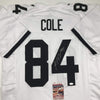 Autographed/Signed Keelan Cole Jacksonville White Football Jersey JSA COA