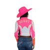 Howdy Lightning Zip Rodeo Shirt by Neon Spur
