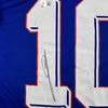 Framed Autographed/Signed Zinedine Zidane 35x39 France French National Team Blue Soccer Jersey Beckett BAS COA