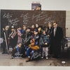 Autographed/Signed The Mighty Ducks Movie 10x Cast Member Inscribed Sigs 16x20 Baseball Photo JSA COA