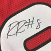 Framed Autographed/Signed Riley Ridley 35x39 Georgia Red College Football Jersey JSA COA