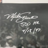 Autographed/Signed Mike Schmidt 500th HR Inscribed Philadelphia Phillies 16x20 Baseball Photo JSA COA