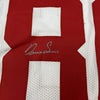 Framed Autographed/Signed Darius Slayton 35x39 New York White Football Jersey JSA COA