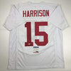 Autographed/Signed Ronnie Harrison Alabama White College Football Jersey PSA/DNA COA